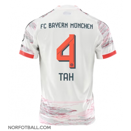 Billige Fotballdrakt Bayern Munich Jonathan Tah #4 Replika Bortedrakt 2025-26 Kortermet Billige Fotballdrakt Bayern Munich Jonathan Tah #4 Replika Bortedrakt 2025-26 Kortermet